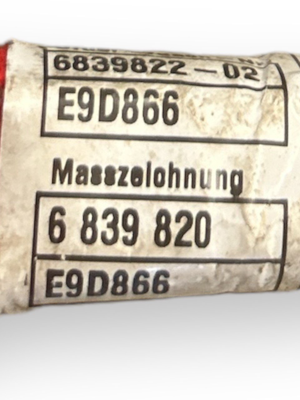 Cavo Batteria Positivo BMW X3 (G01) 2.0 Diesel (2017 > ) cod.6839820 - F&P CRASH SRLS - Ricambi Usati