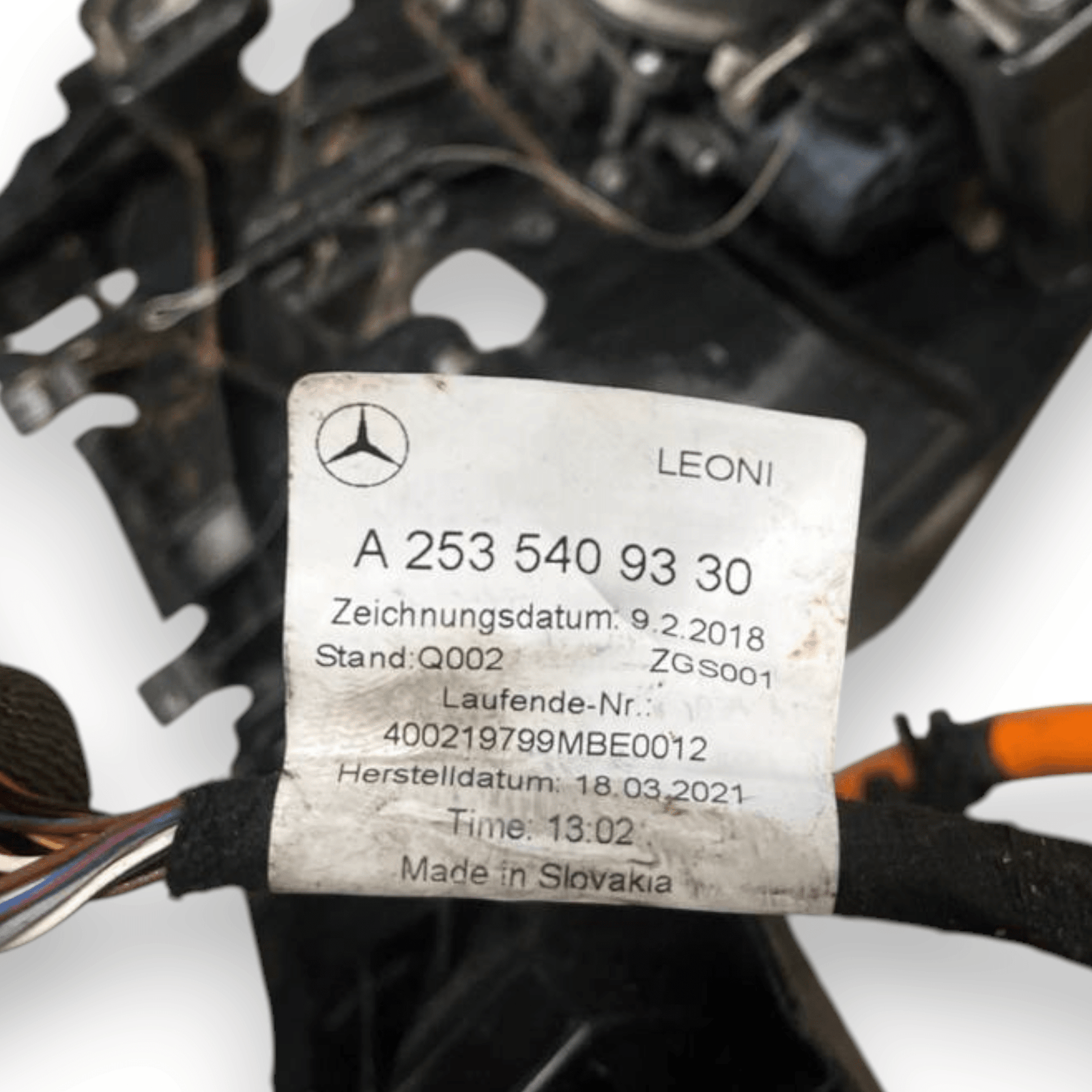 Cavo / Presa di Ricarica Mercedes - Benz Glc C253 2.0 Diesel - Hybrid (2016 al 2023) cod: A2535409330 - F&P CRASH SRLS - Ricambi Usati