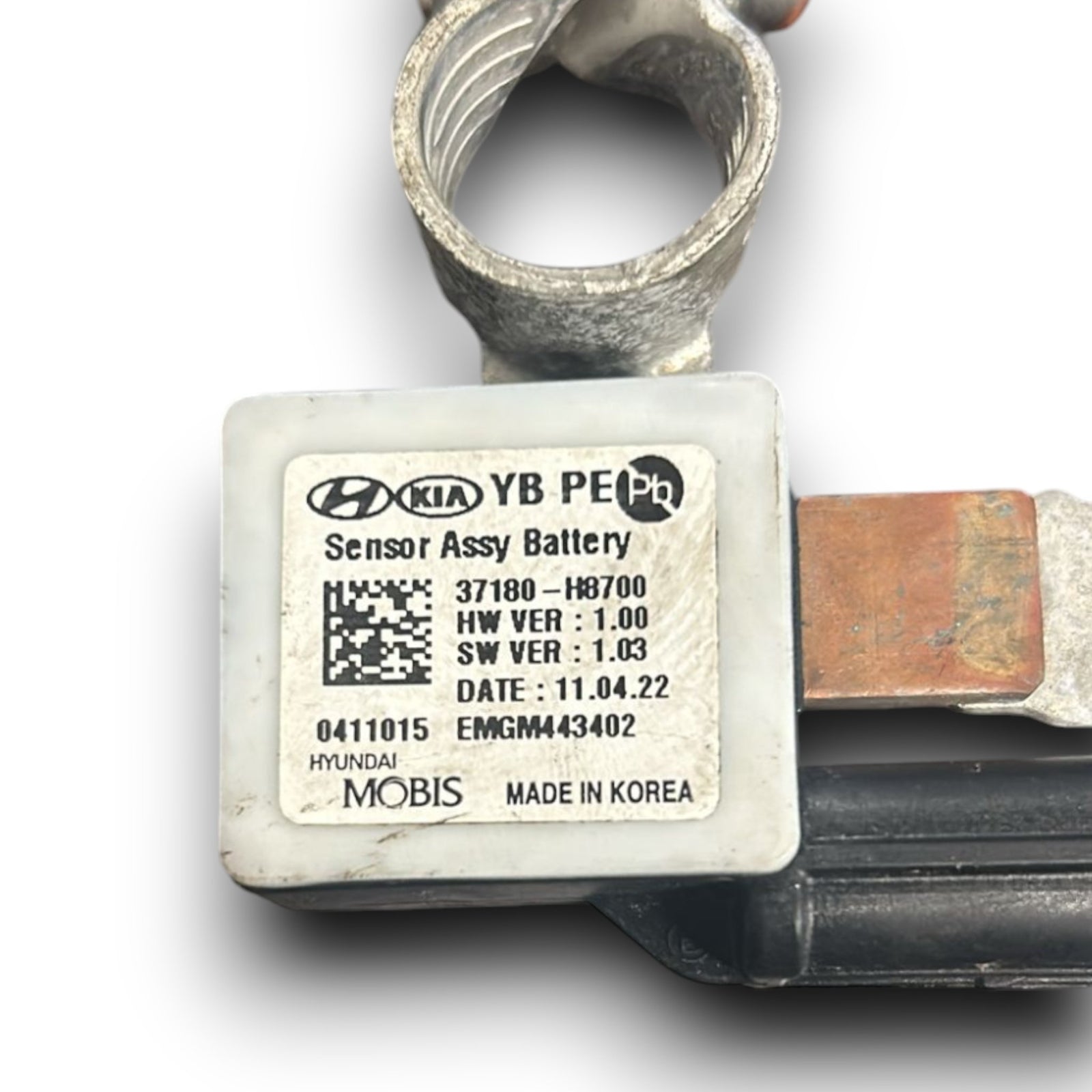 Cavo + Sensore Negativo Batteria Kia Stonic cod.37180 - H8700 (2017 > ) - F&P CRASH SRLS - Ricambi Usati