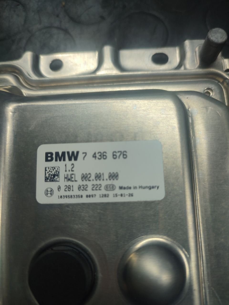 Centralina adblue Bmw 520d ( f10 - 2014 ) cod 7436676 / 0281032222 - F&P CRASH SRLS - Ricambi Usati