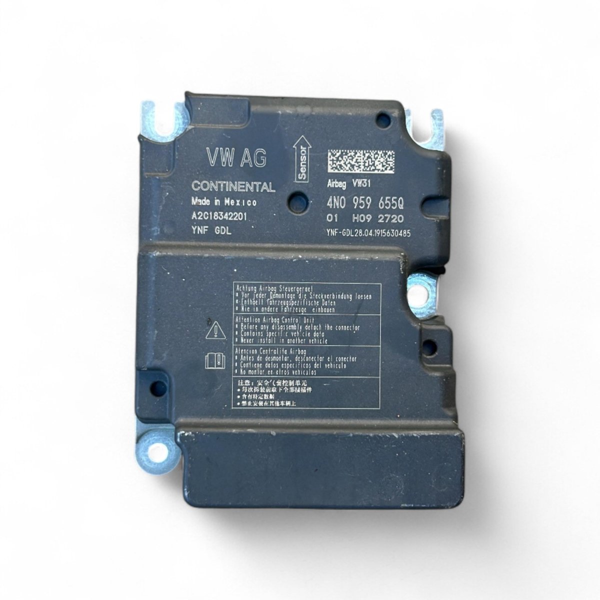 Centralina airbag Audi Q8 cod.4n0959655q (2018 > 2023) - F&P CRASH SRLS - Ricambi Usati