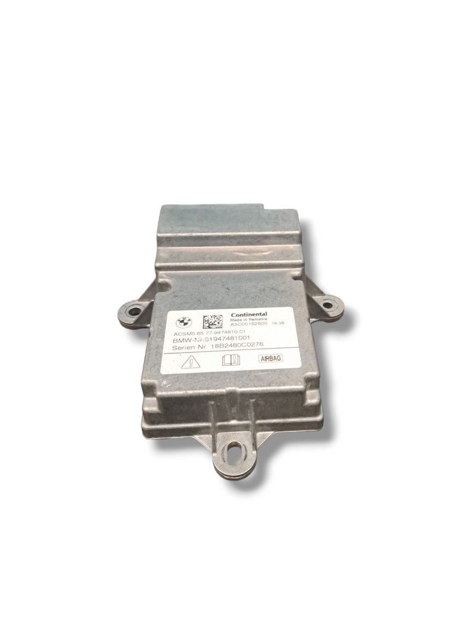 Centralina Airbag Bmw X3 G01 (2017>) COD:6577 - 9474810 - 01 - F&P CRASH SRLS - Ricambi Usati