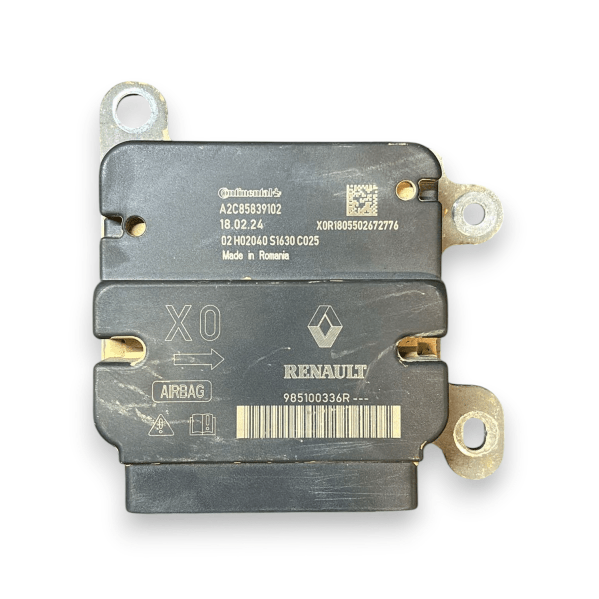 Centralina airbag dacia dokker cod:985100336r (2013 - 2021) - F&P CRASH SRL - Ricambi Usati