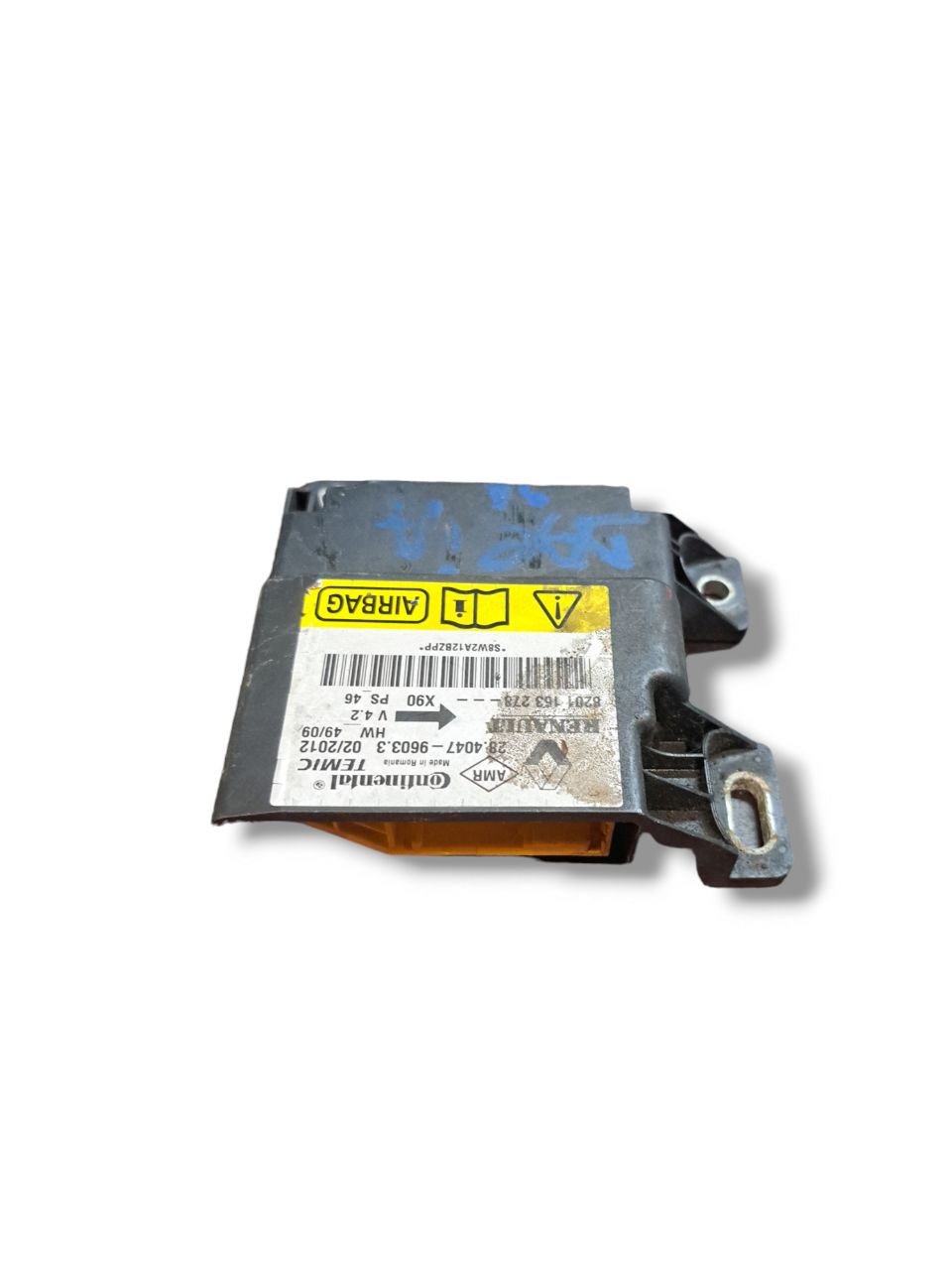 Centralina airbag Dacia Sandero (2008 - 2012) COD:8201163278 - F&P CRASH SRLS - Ricambi Usati