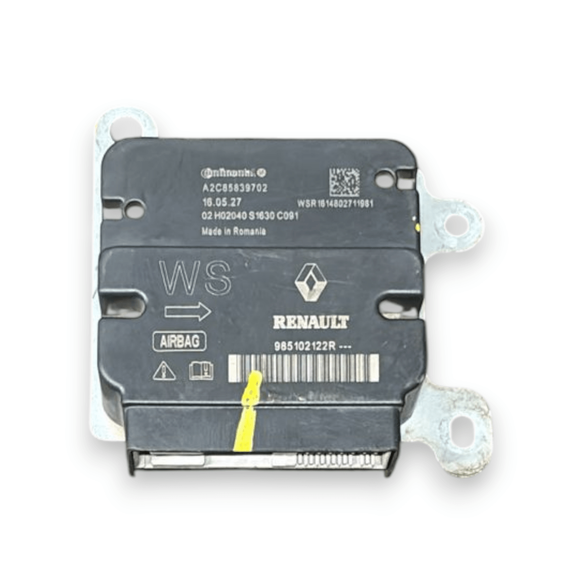 Centralina airbag dacia sandero cod:985102122r (2012 - 2020) - F&P CRASH SRL - Ricambi Usati