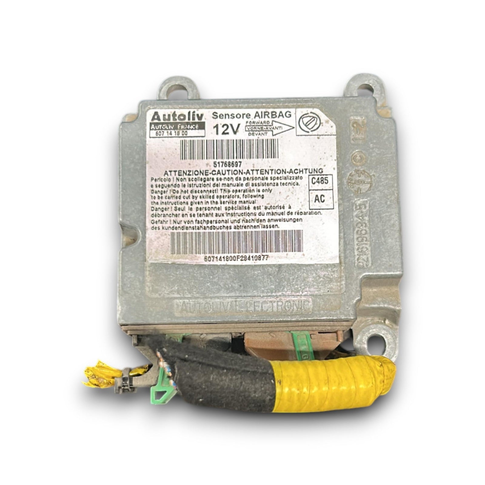 Centralina AIRbag Fiat Doblo cod.51768697 (2000 > 2009) - F&P CRASH SRLS - Ricambi Usati