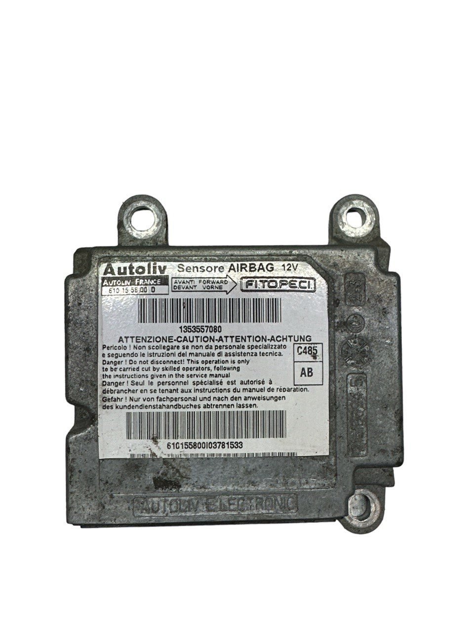Centralina Airbag Fiat Fiorino (2007) COD:1353557080 - F&P CRASH SRLS - Ricambi Usati