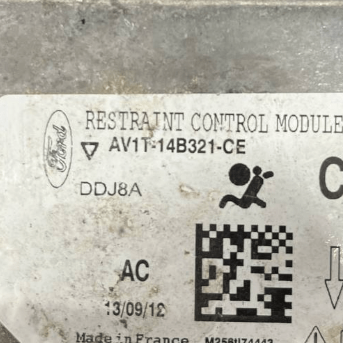 Centralina Airbag Ford B - Max (2012 al 2018) cod: AV1T - 14B321 - CE - F&P CRASH SRLS - Ricambi Usati