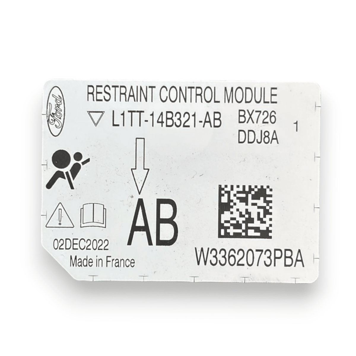 Centralina airbag ford puma cod:L1tt - 14b321 - ab (2019 - ) - F&P CRASH SRL - Ricambi Usati