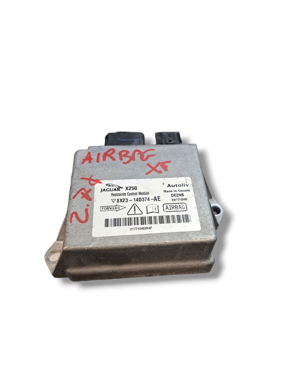 Centralina Airbag Jaguar XF (2008 - 2011) COD:8X23 - 14D374 - AE - F&P CRASH SRLS - Ricambi Usati