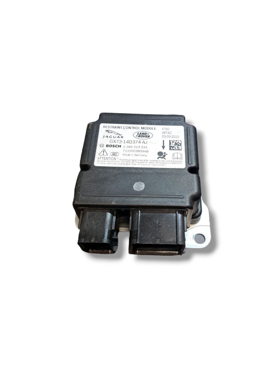Centralina Airbag Jaguar XF / XE (2015>) COD:GX73 - 14D374 - AJ - F&P CRASH SRLS - Ricambi Usati