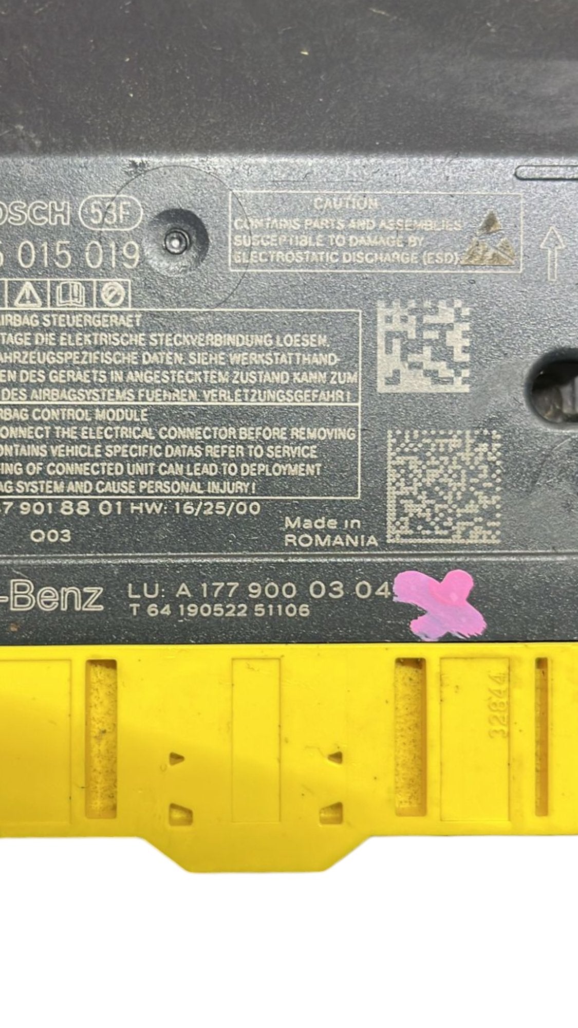 Centralina airbag Mercedes Benz Classe A W177 (2018 - >) cod.A1779000304 - F&P CRASH SRLS - Ricambi Usati