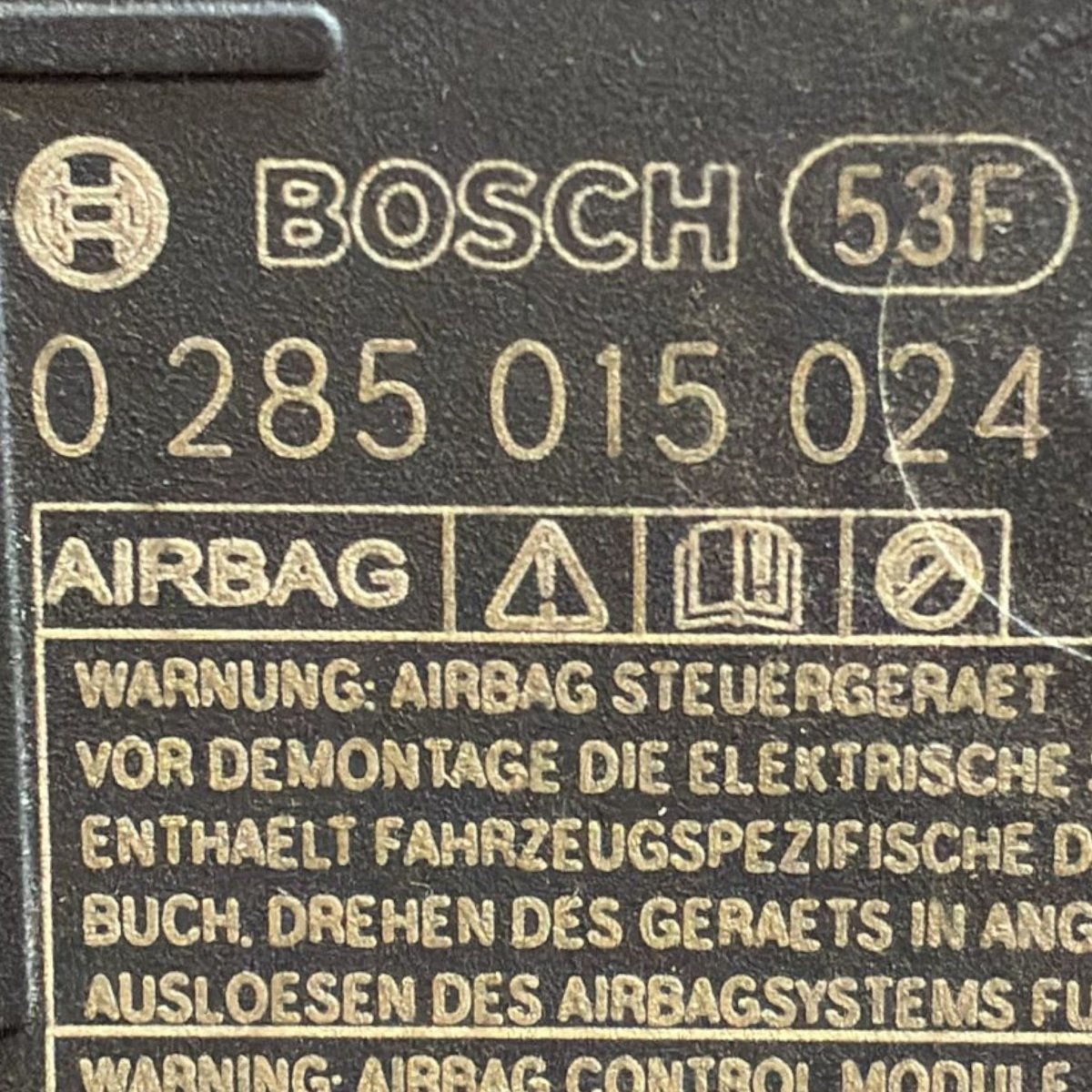 Centralina airbag mercedes-benz sprinter 907 cod . 0285015024 (2018 >) - F&P CRASH SRL - Ricambi Usati