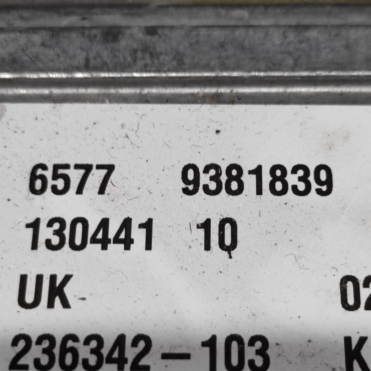 Centralina airbag mini cooper f56 cod: 65779381839 (2007 - 2013) - F&P CRASH SRLS - Ricambi Usati