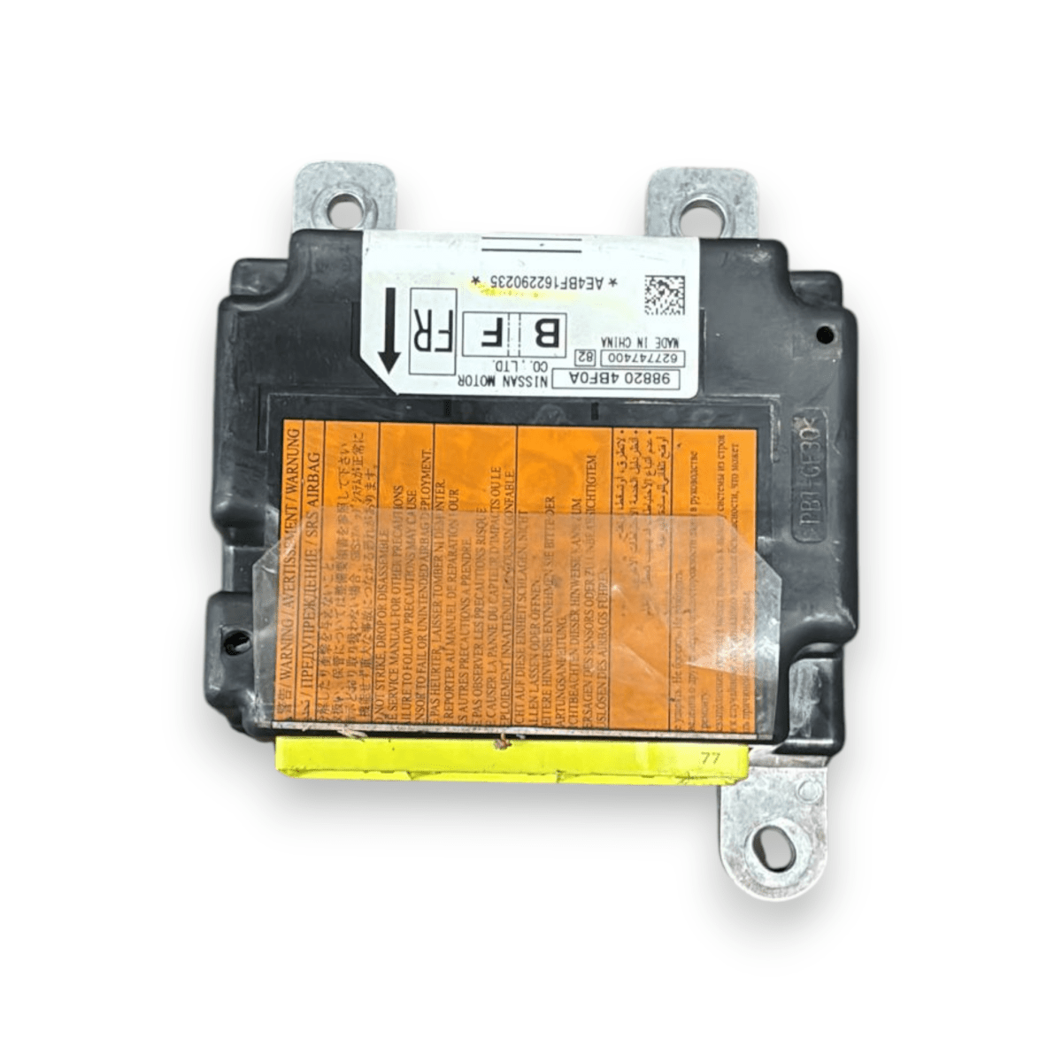 Centralina airbag nissan x - trail t32 cod:988204bf0a (2014 - 2020) - F&P CRASH SRL - Ricambi Usati