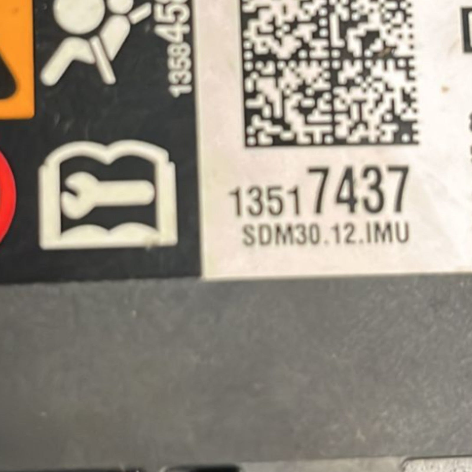 Centralina AirBag Opel Mokka X cod:13517437 (2012 > 2019) - F&P CRASH SRLS - Ricambi Usati