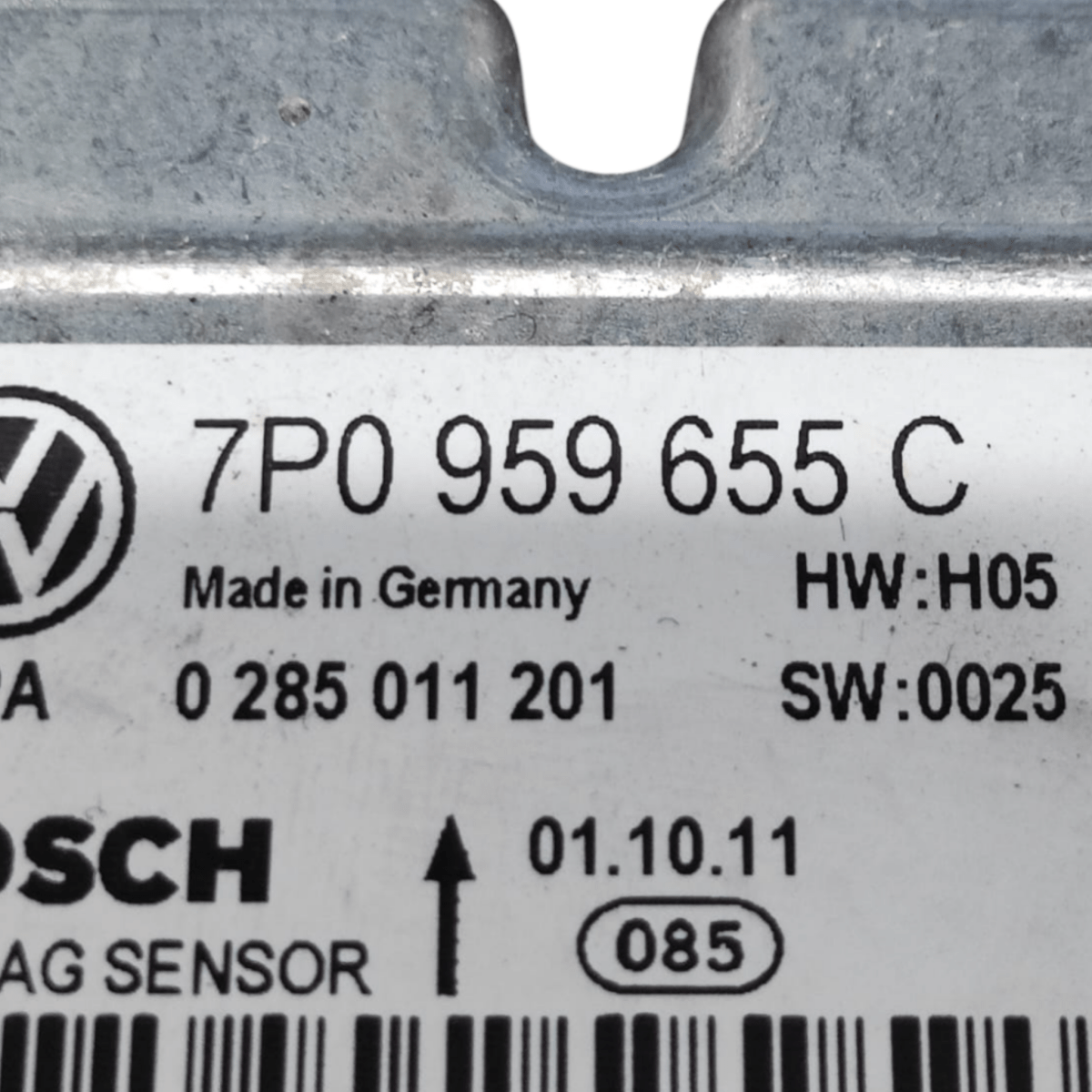 Centralina airbag porsche cayenne 92a cod: 7p0959655c (2010 - 2017) - F&P CRASH SRLS - Ricambi Usati
