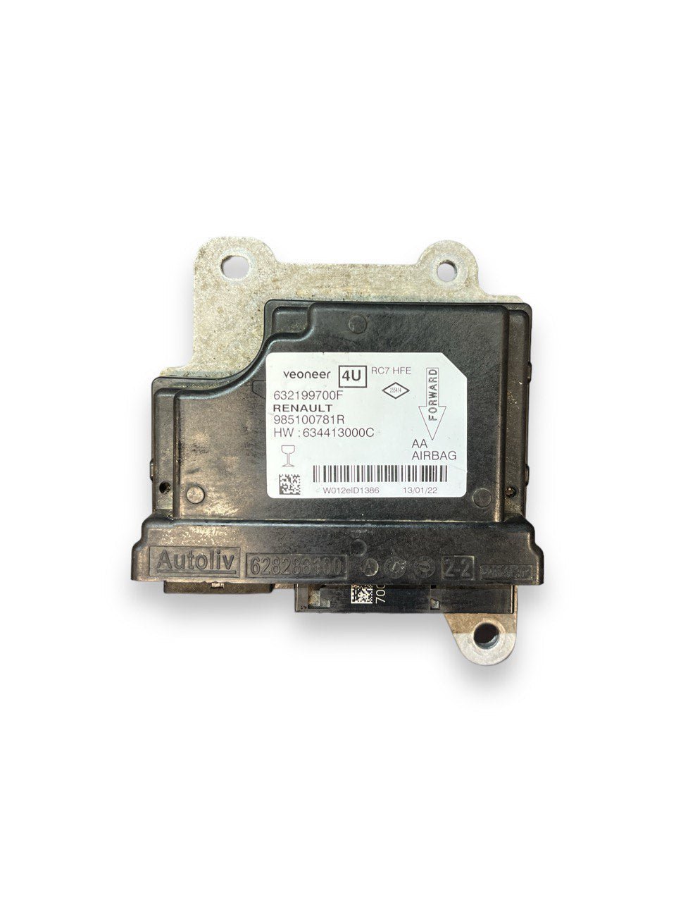 Centralina Airbag Renault Kadjar (2015 - 2022) COD:985100781R - F&P CRASH SRLS - Ricambi Usati