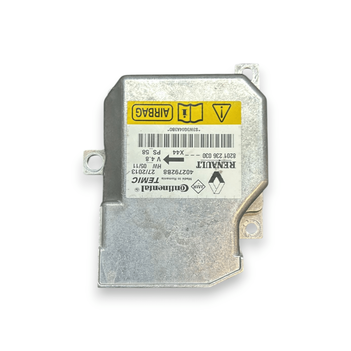 Centralina airbag renault twingo II cod:8201236030 (2007 - 2014) - F&P CRASH SRL - Ricambi Usati