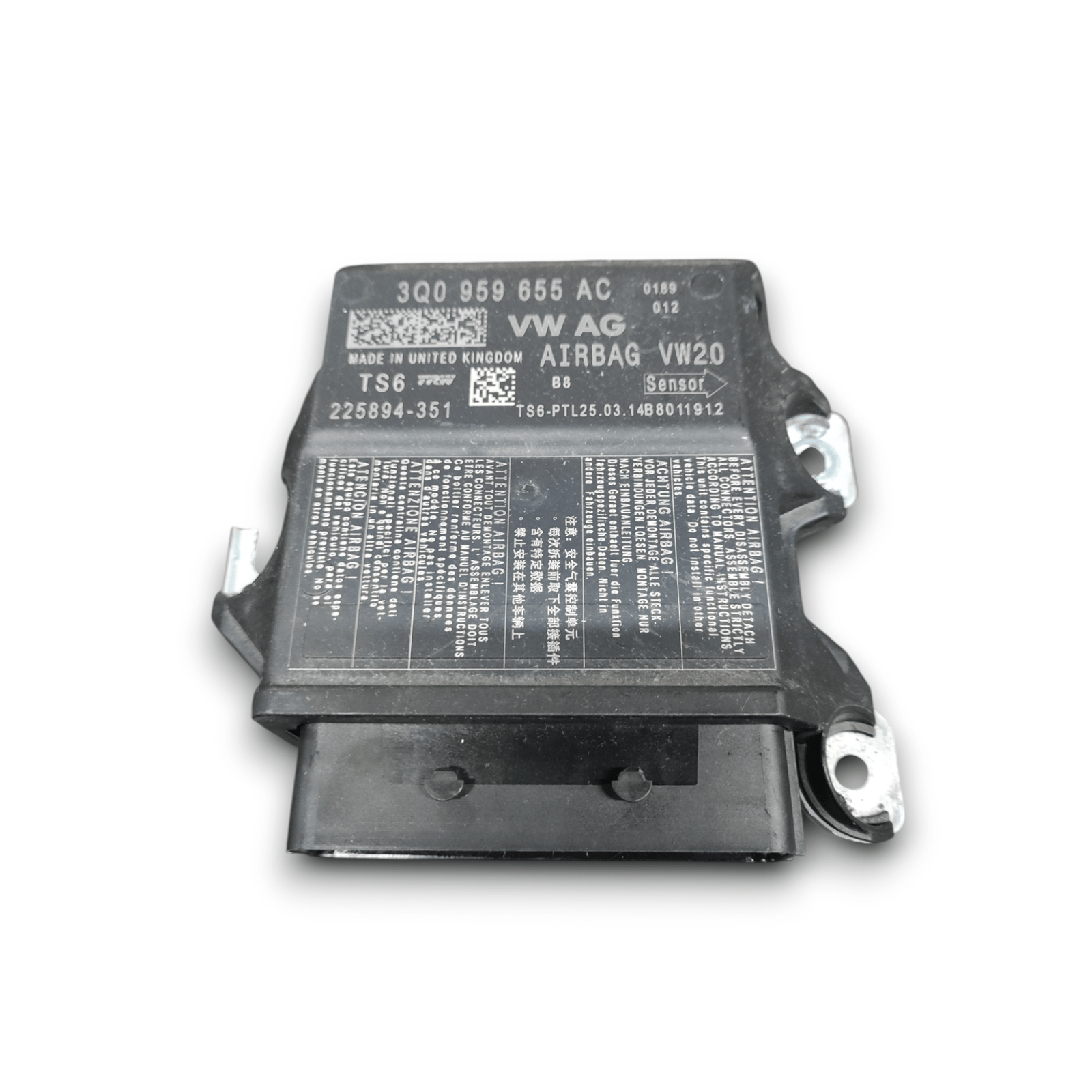 Centralina Airbag Seat Leon COD: 225894 - 351 (2012 - 2019) - F&P CRASH SRLS - Ricambi Usati