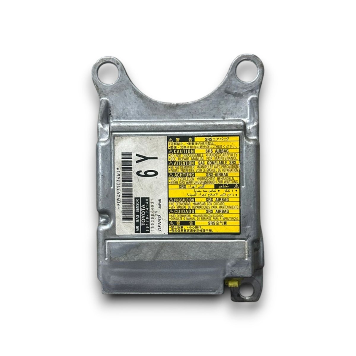 Centralina airbag toyota iq 1.0 benzina cod:89170 - 74140 (2008 > 2015) - F&P CRASH SRLS - Ricambi Usati