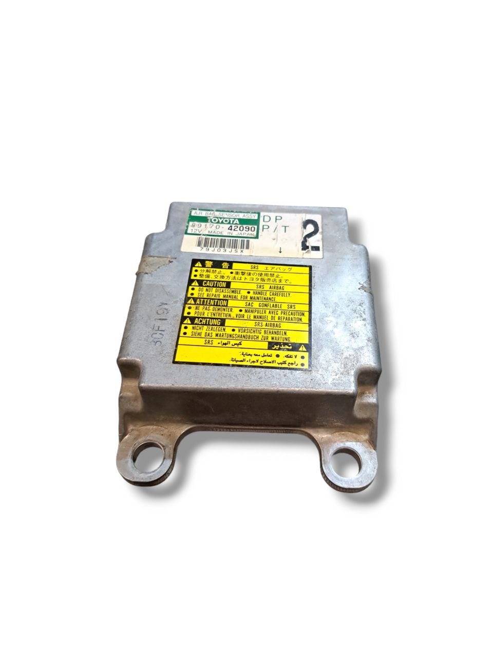 Centralina airbag Toyota Rav 4 (2000 - 2006) COD:89170 - 42090 - F&P CRASH SRLS - Ricambi Usati