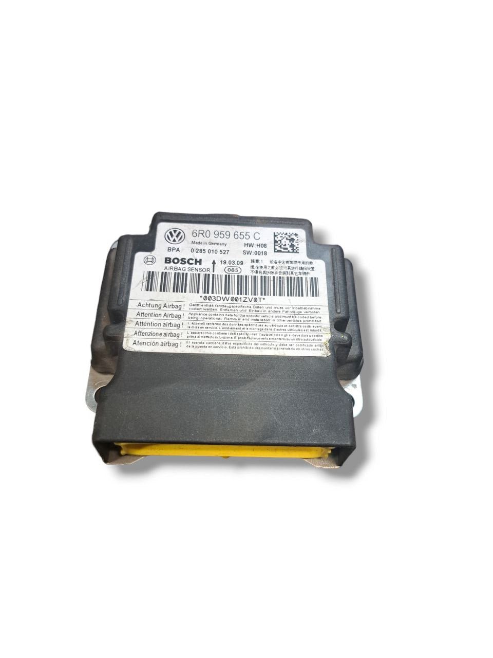 Centralina Airbag Volkswagen Polo 6R (2009 - 2017) COD:6R0959655C - F&P CRASH SRLS - Ricambi Usati