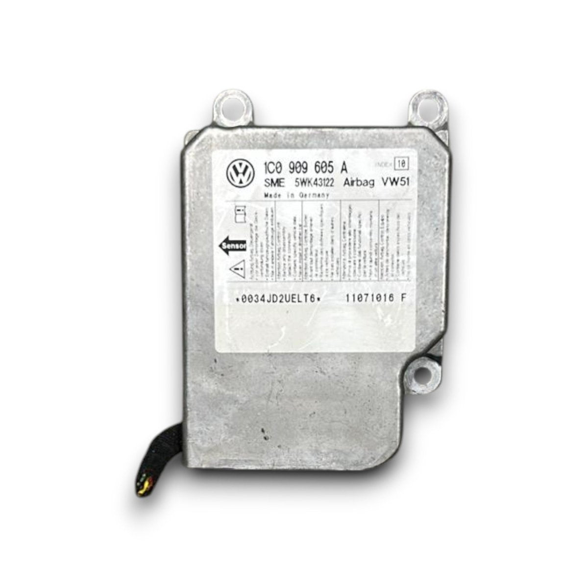 Centralina airbag Volkswagen Transporter V (T5) cod.1c0909605a (2003 > 2015) - F&P CRASH SRLS - Ricambi Usati