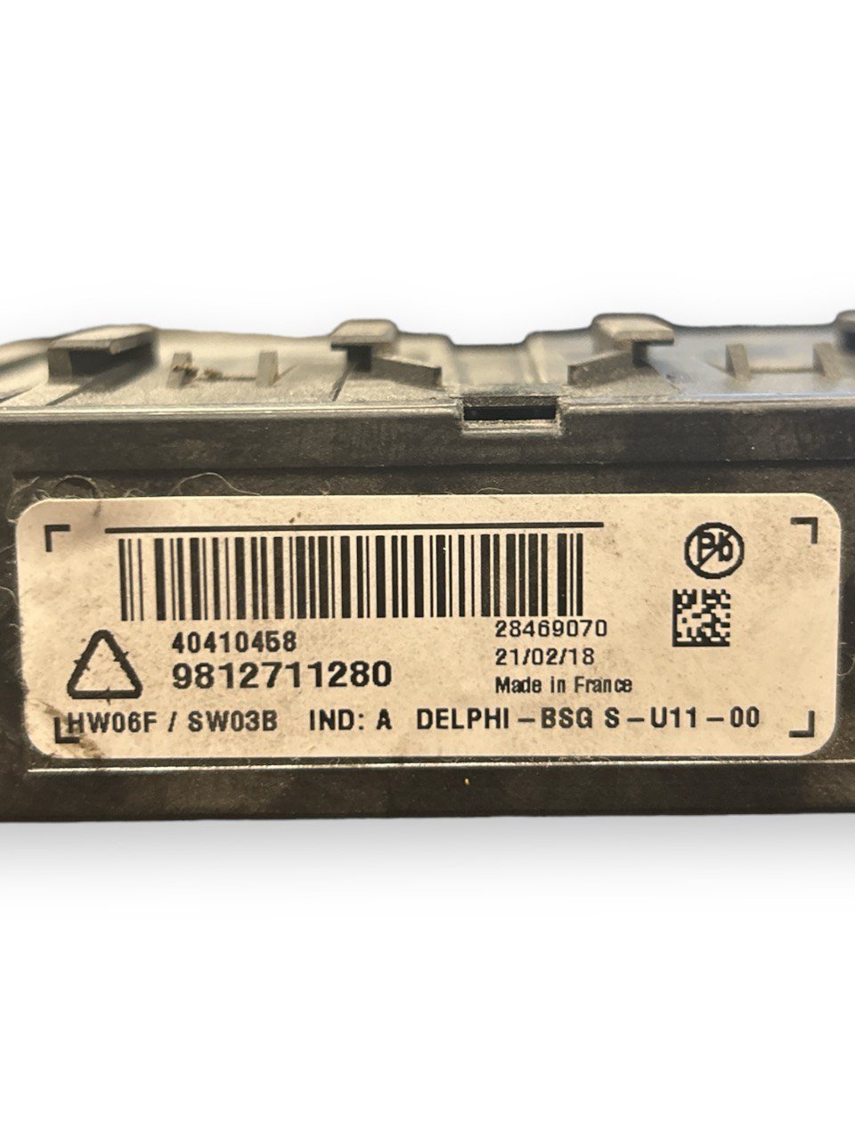 Centralina Allarme / Antifurto Citroen C4 1.6 Diesel (2004 > 2018) cod . 9812711280 - F&P CRASH SRLS - Ricambi Usati