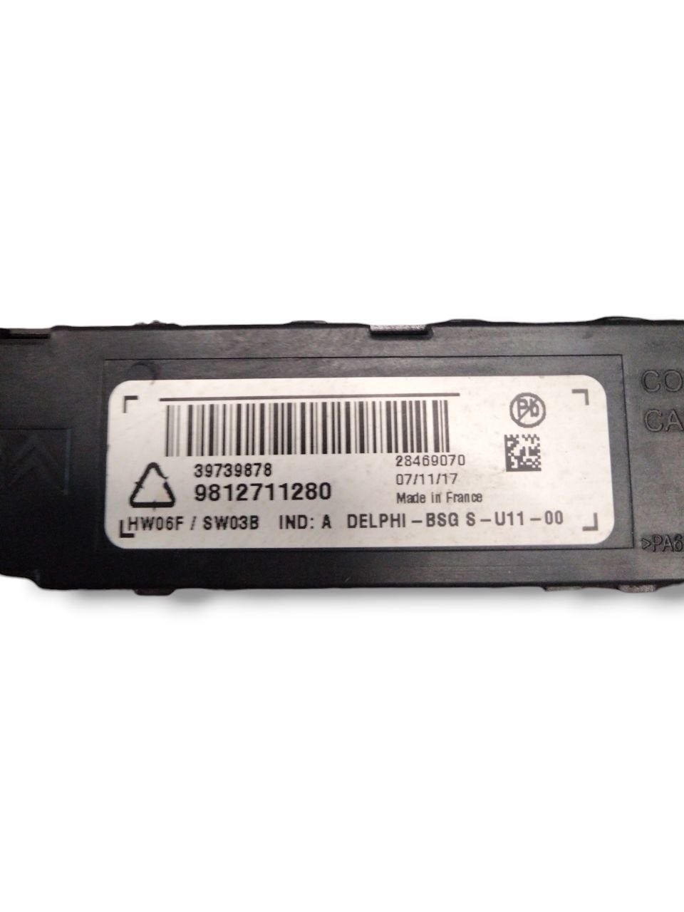 Centralina Allarme / Antifurto Citroen C4 Grand Picasso (2013 - 2022) cod.9812711280 - F&P CRASH SRLS - Ricambi Usati