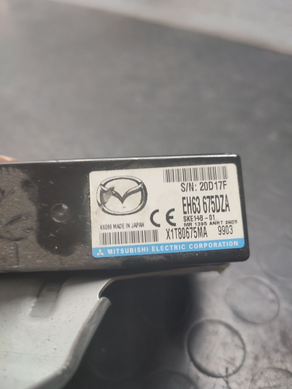 Centralina allarme Mazda Cx-7 ( 2009 ) cod eh63675dza - F&P CRASH SRLS - Ricambi Usati