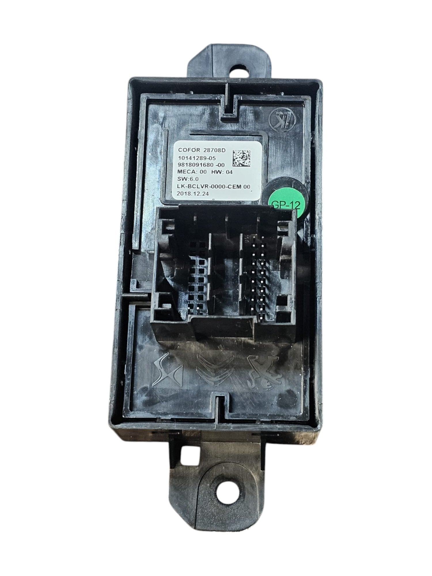 Centralina Alzavetro Anteriore Sinistro DS 7 Crossback Cod:9818091680 (2017 - >) - F&P CRASH SRLS - Ricambi Usati