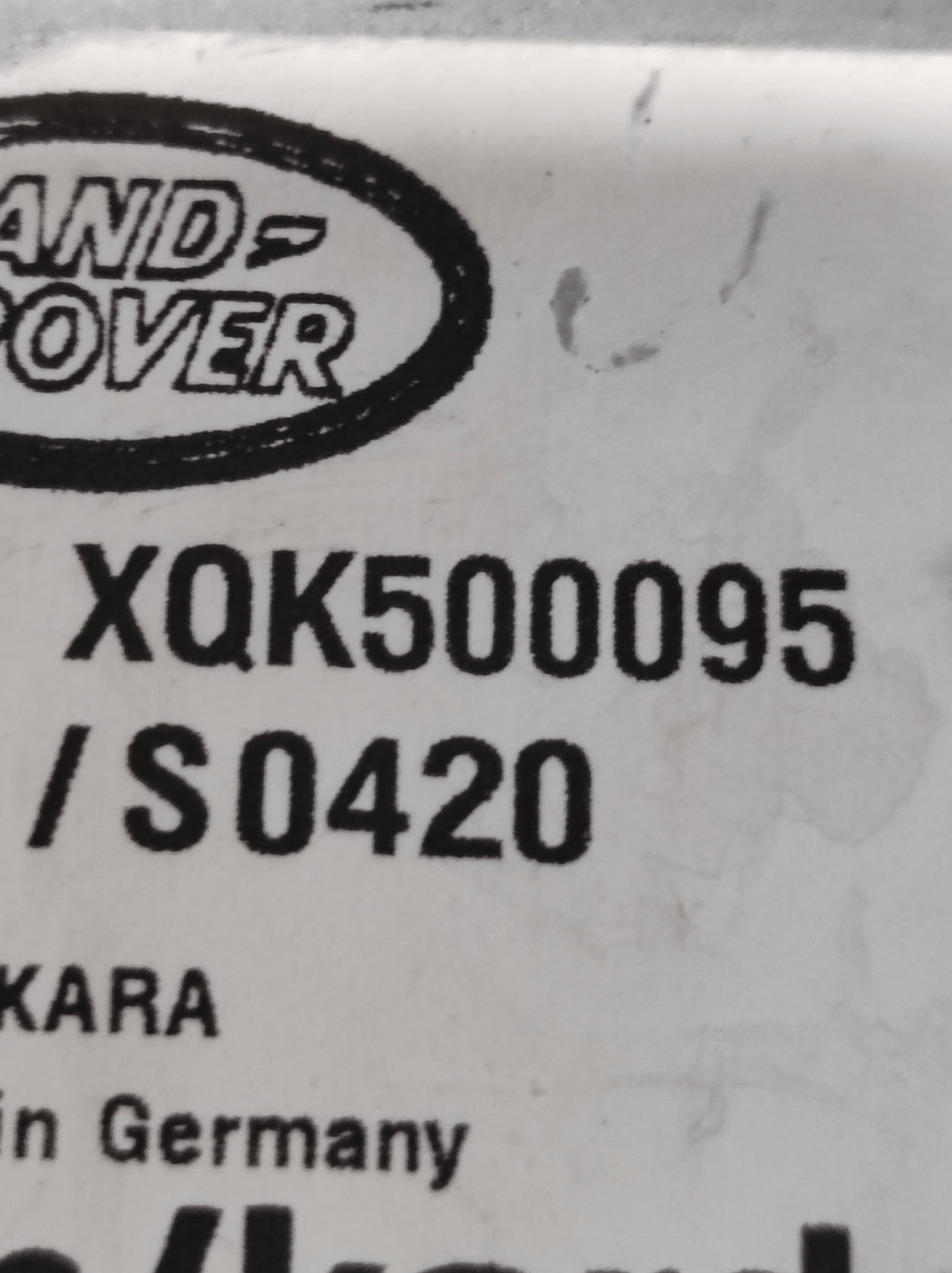 Centralina Amplificatore Audio Land Rover Range Rover Sport COD: XQK500095 (2005 - 2012) - F&P CRASH SRLS - Ricambi Usati