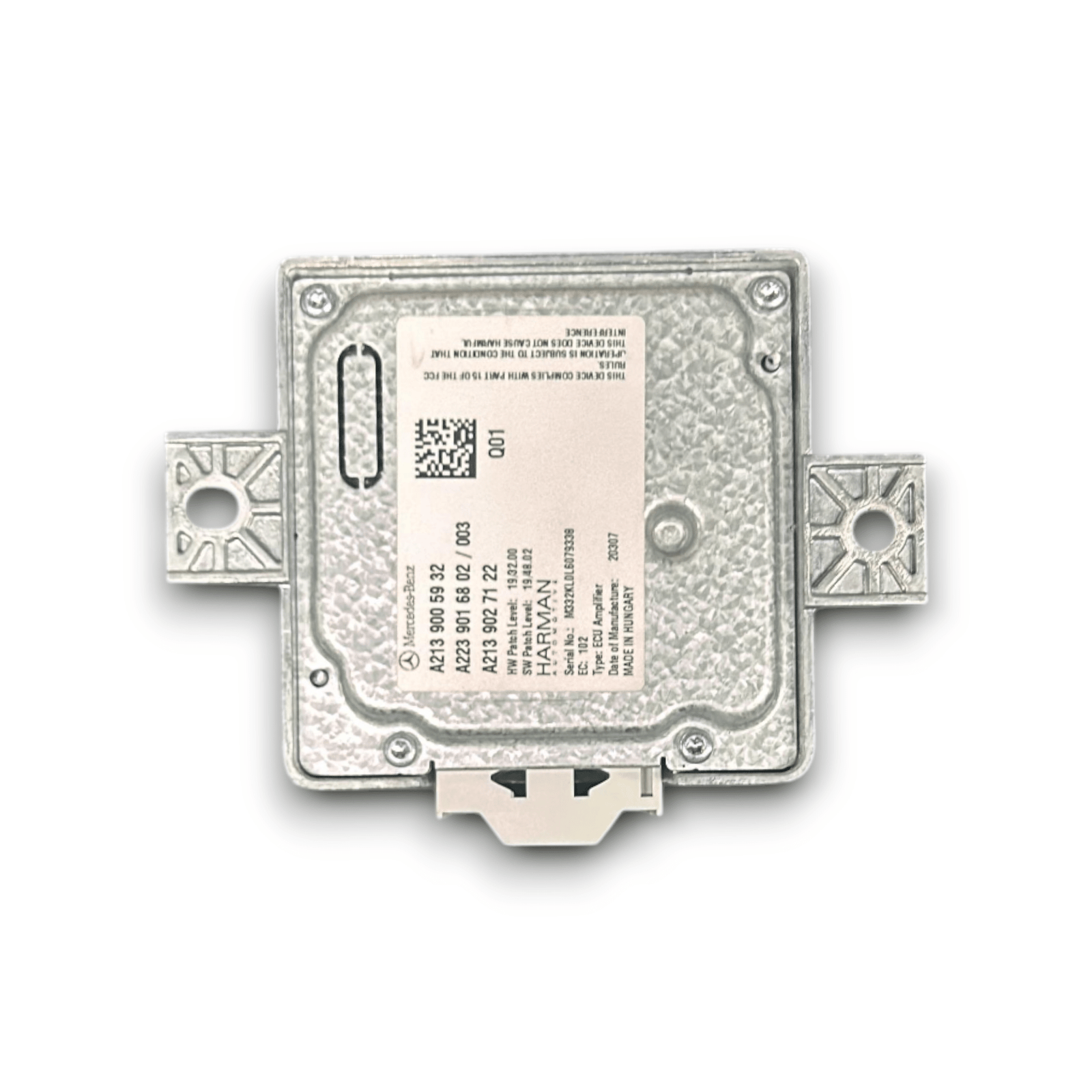 Centralina Amplificatore Audio Mercedes Benz Classe E (W213) cod.A2239016802 (2016 > 2023) cod.A2139027122 cod.A2139005932 - F&P CRASH SRLS - Ricambi Usati
