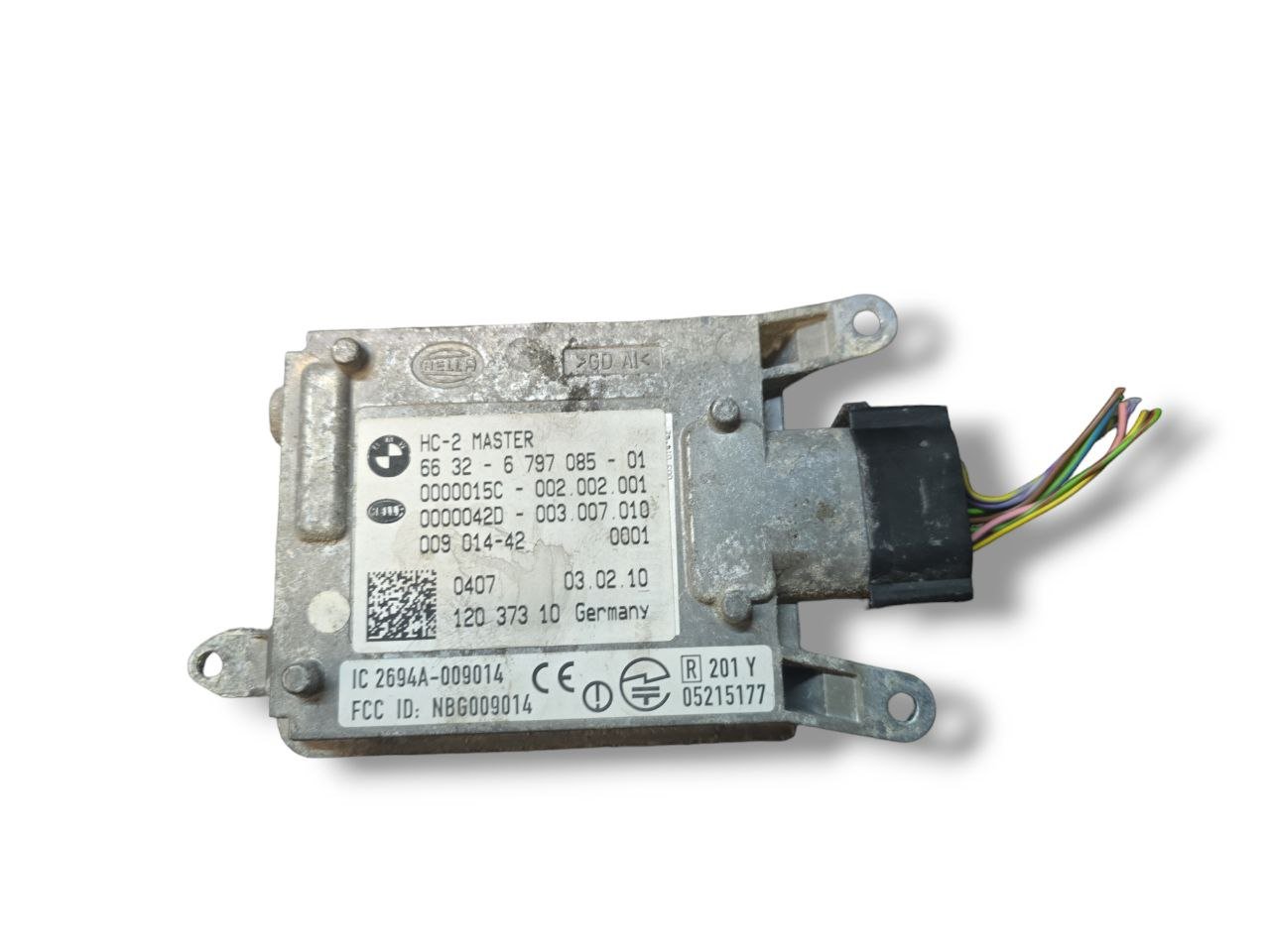 Centralina Angolo Cieco Bmw Serie 7 F01 - F02 ( 2008 - 2015 ) Cod : 6632-6797085-01 - F&P CRASH SRLS - Ricambi Usati