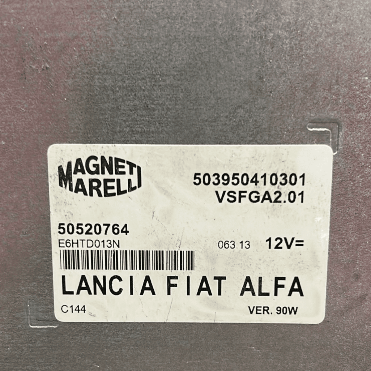 Centralina autoradio alfa romeo giulietta cod:50520764 (2010 > 2020) - F&P CRASH SRL - Ricambi Usati