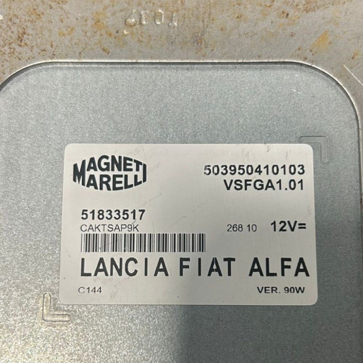 Centralina autoradio alfa romeo giulietta cod:51833517 (2010 > 2020) - F&P CRASH SRLS - Ricambi Usati