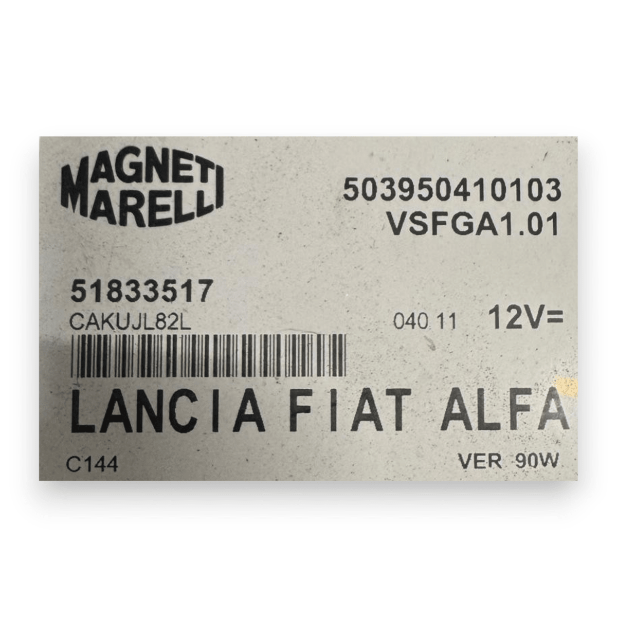 Centralina autoradio Alfa Romeo MiTo cod.51833517 (2008 - 2020) - F&P CRASH SRL - Ricambi Usati