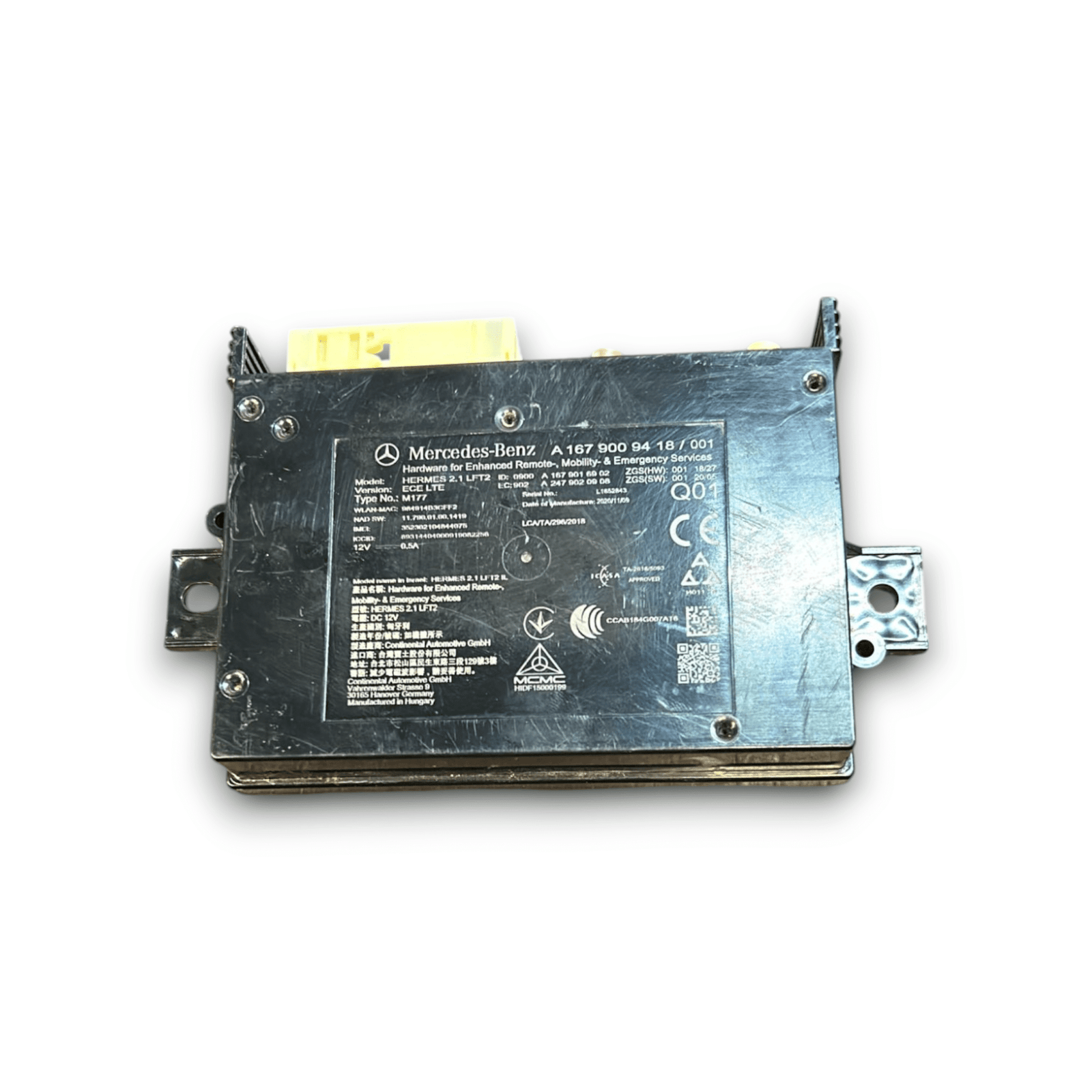 Centralina Autoradio Mercedes Benz Classe C W205 (2014 > 2021) cod:A1679009418 - F&P CRASH SRLS - Ricambi Usati