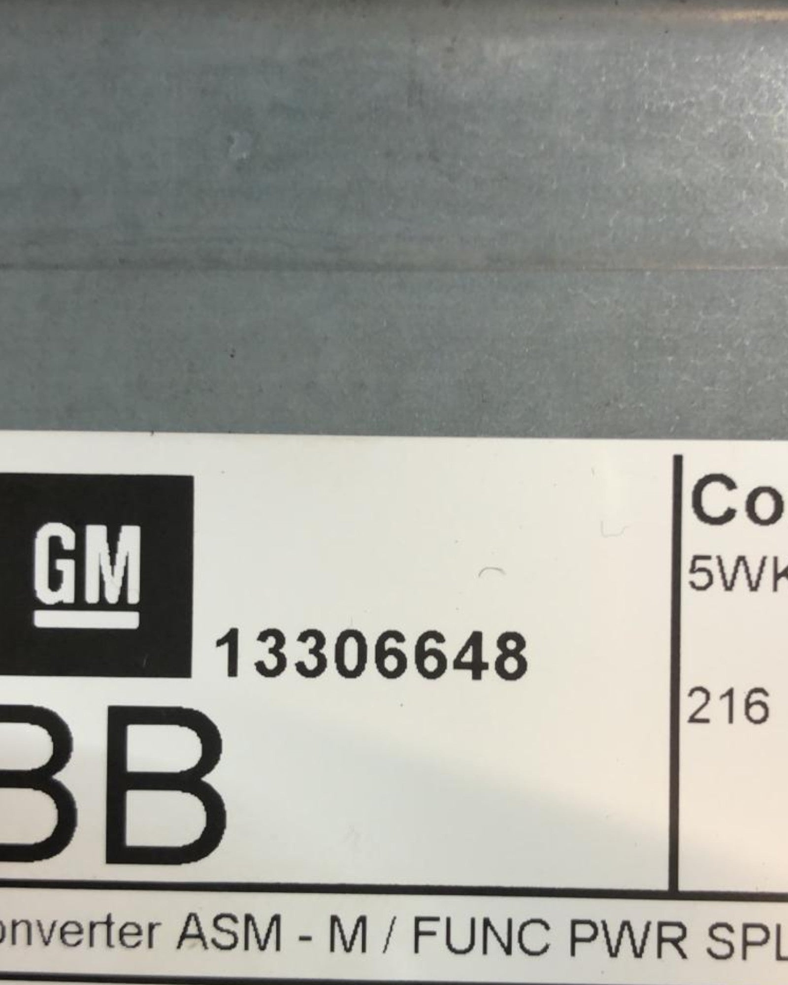 Centralina Autoradio Opel Mokka X (2012 > 2019) cod:13306648 - F&P CRASH SRLS - Ricambi Usati