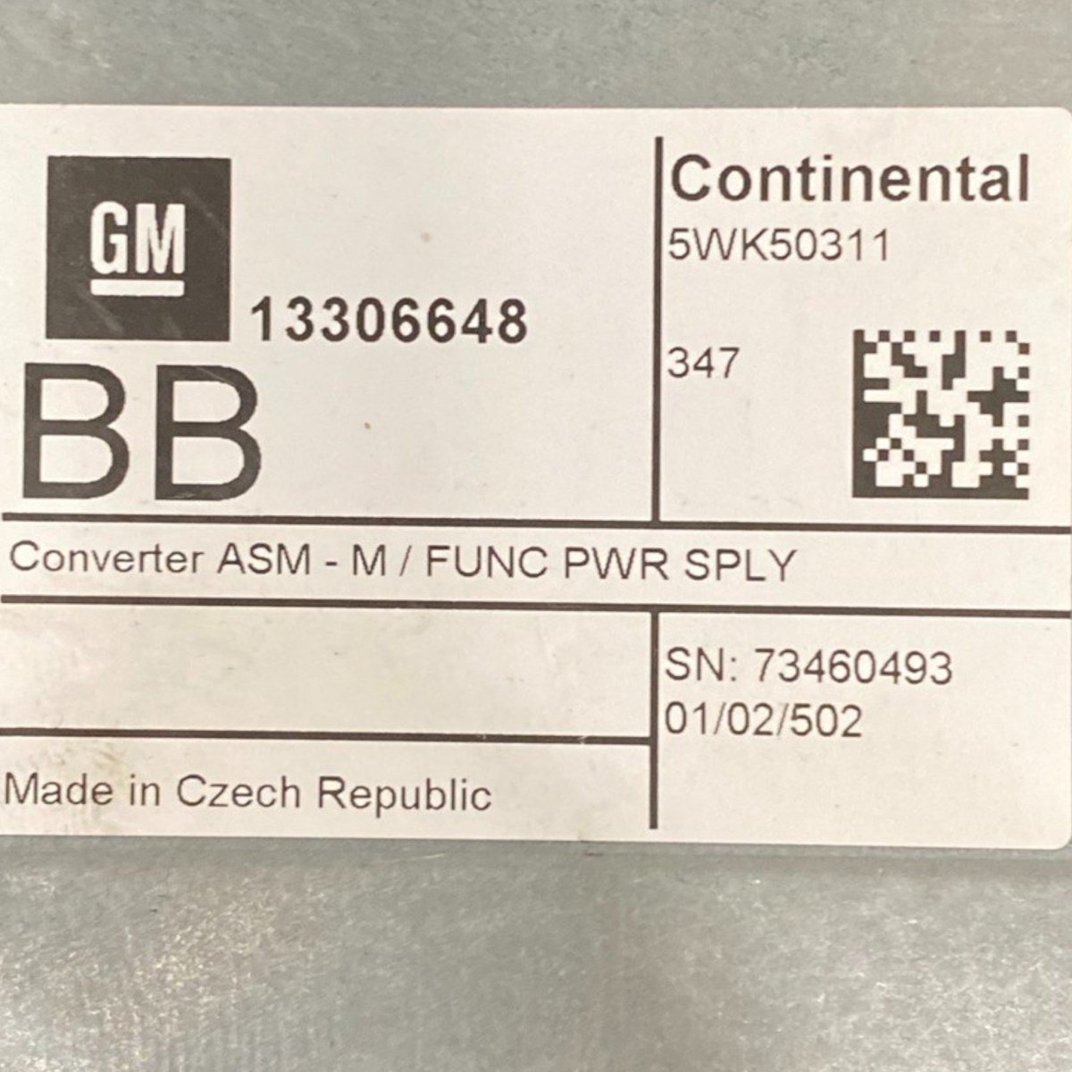 Centralina autoradio opel mokka x Cod: 13306648 (2012 - 2019) - F&P CRASH SRLS - Ricambi Usati