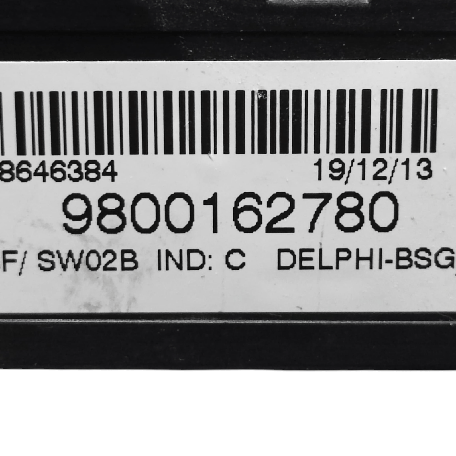 Centralina Bagagliaio Citroen C4 Picasso COD: 9800162780 (2013 - 2022) - F&P CRASH SRLS - Ricambi Usati