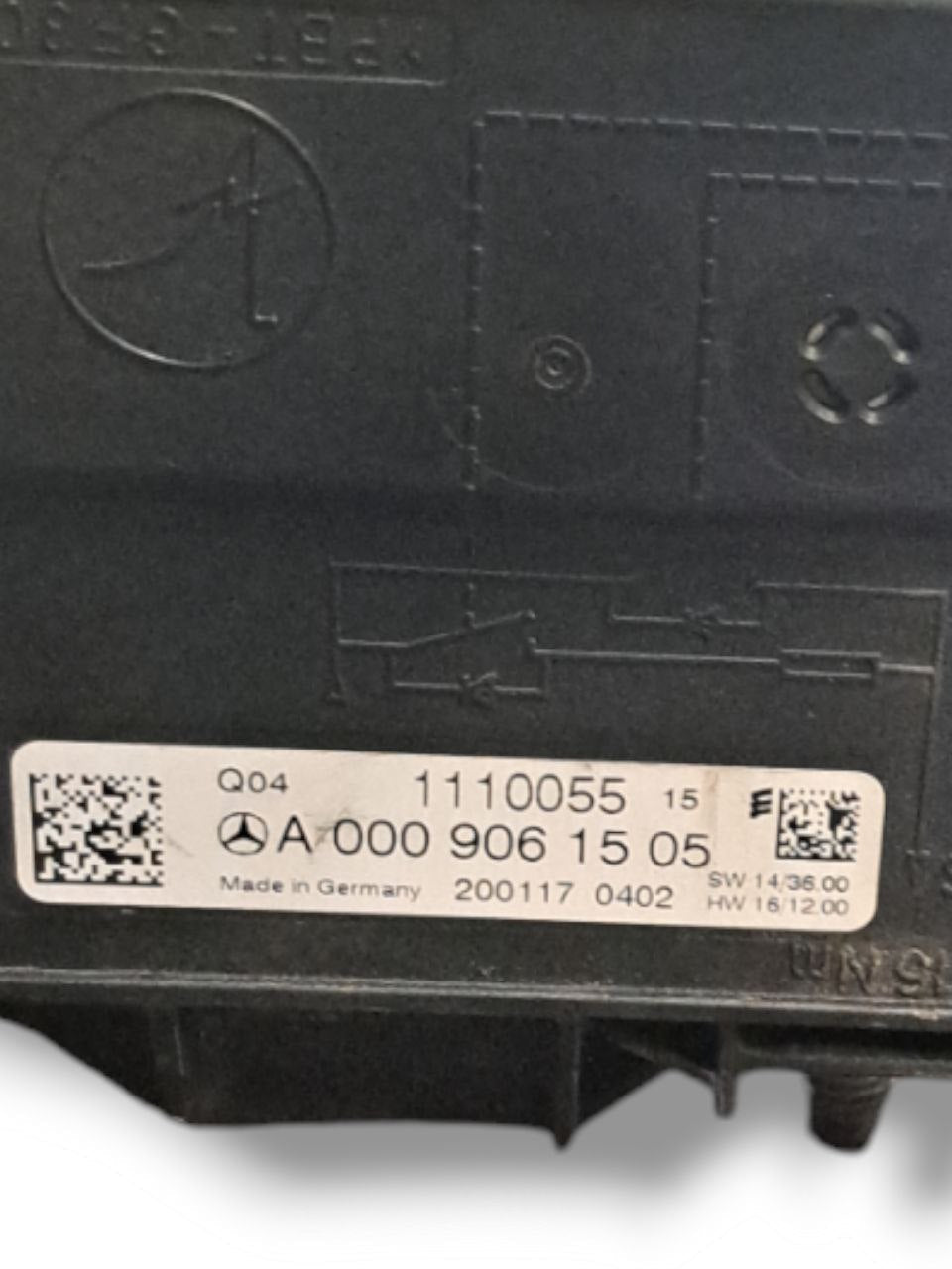 Centralina Batteria Mercedes Benz Classe A W176 COD:A0009061505 (2012 - 2018) - F&P CRASH SRLS - Ricambi Usati