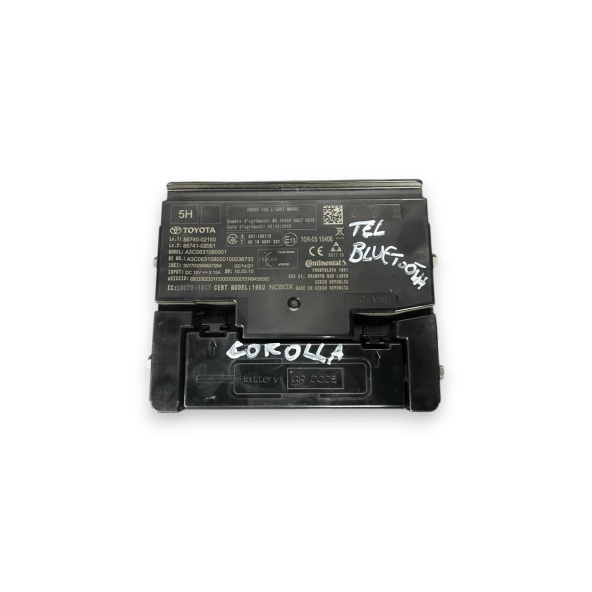 Centralina Bluetooth Toyota Corolla E210 (2018 - ) cod: 86740 - 02160 - F&P CRASH SRLS - Ricambi Usati