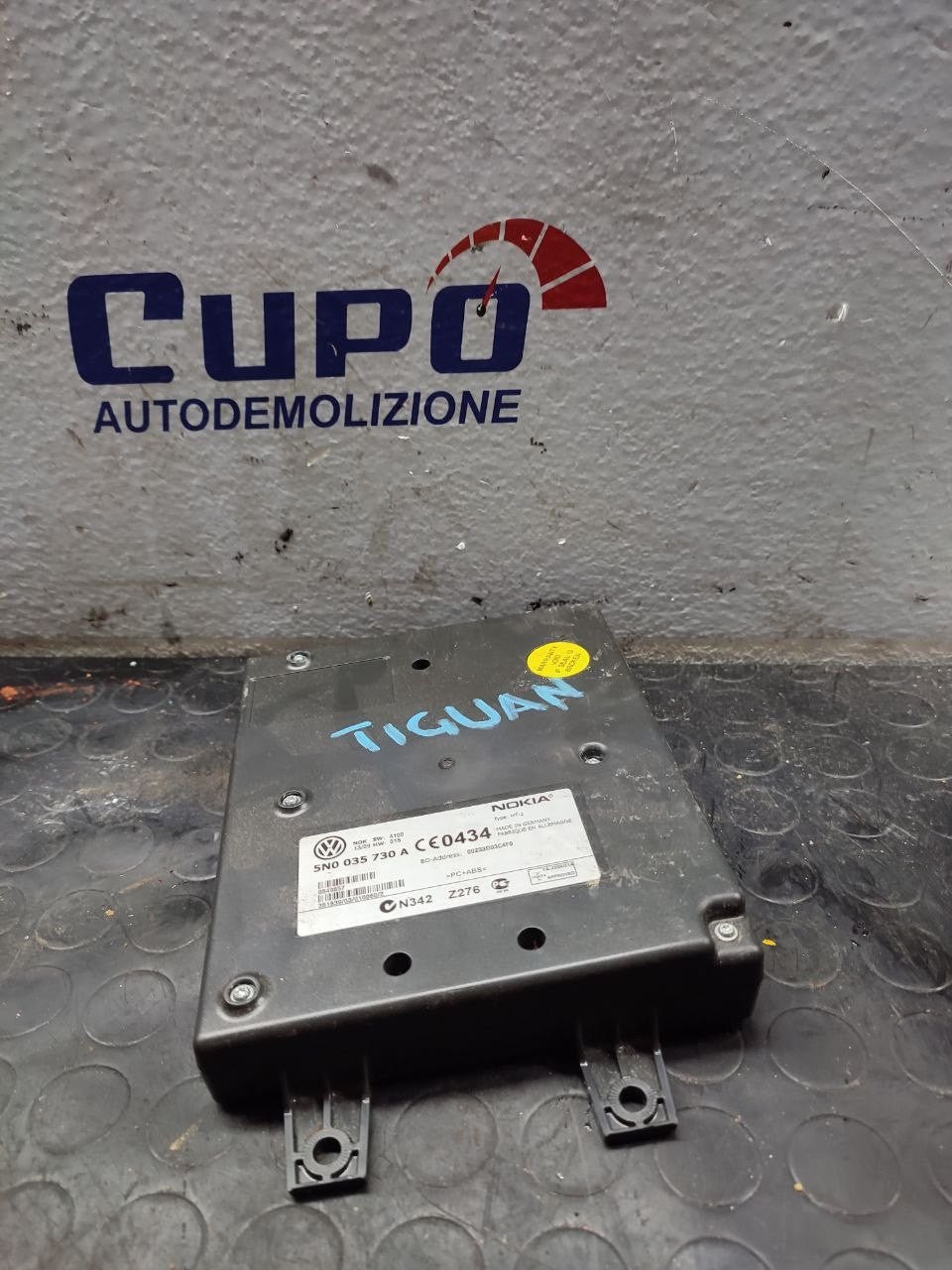 Centralina bluetooth Volkswagen Tiguan ( 5n - 2010 ) cod 5n0035730a - F&P CRASH SRLS - Ricambi Usati