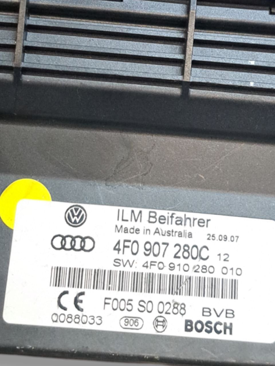 Centralina / Body Computer Audi A6 C6 3.0 tdi (2010) COD:4F0907280C - F&P CRASH SRLS - Ricambi Usati
