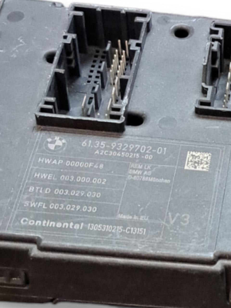 Centralina / Body Computer Bmw Serie 1 F30 2.0 diesel ( 2011 - 2019 ) COD:6135 - 9329702 - F&P CRASH SRLS - Ricambi Usati