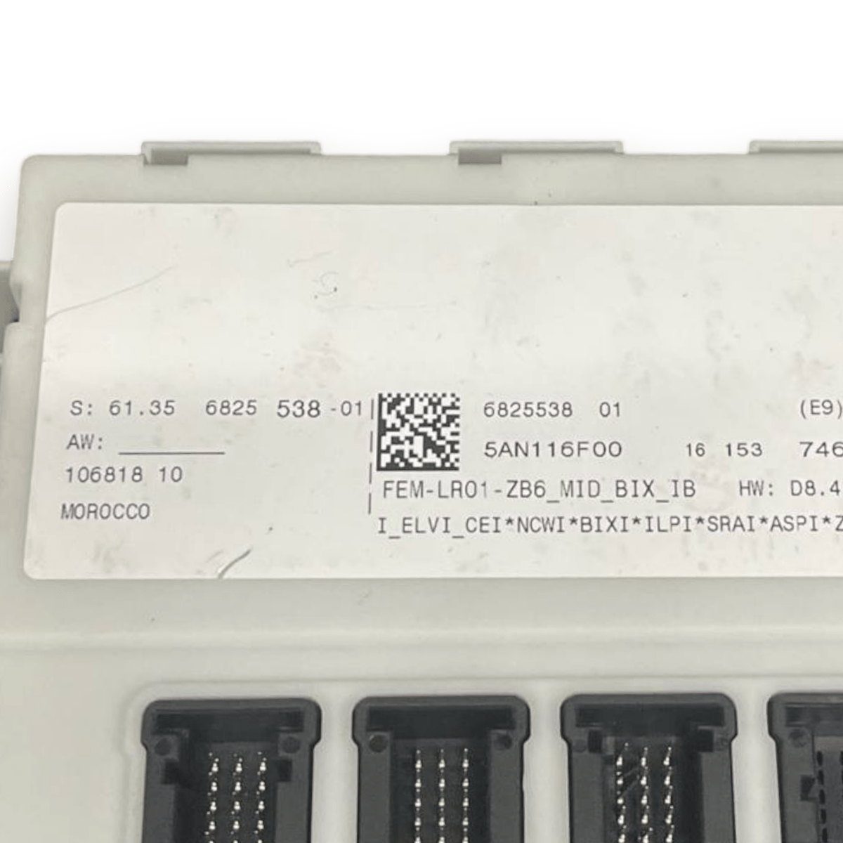 Centralina Body Computer Bmw Serie 4 Coupè F32 (2013 al 2020) cod: 6825538 - 01 - F&P CRASH SRLS - Ricambi Usati