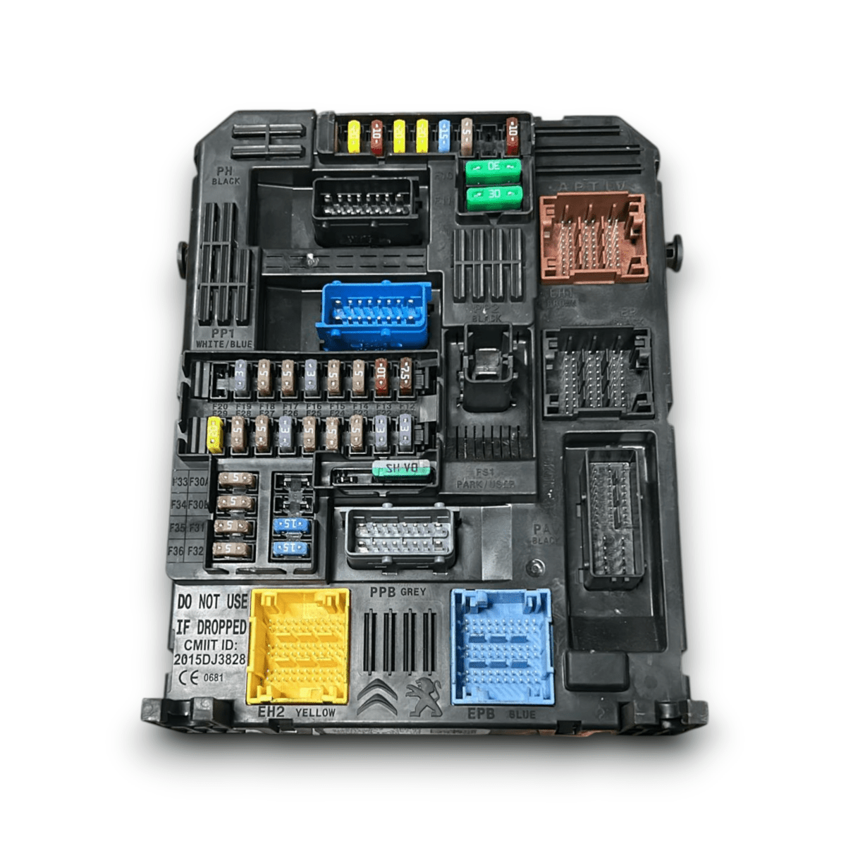 Centralina body computer citroen c3 1.5 diesel cod:9845141280 (2016 > 2023) - F&P CRASH SRL - Ricambi Usati