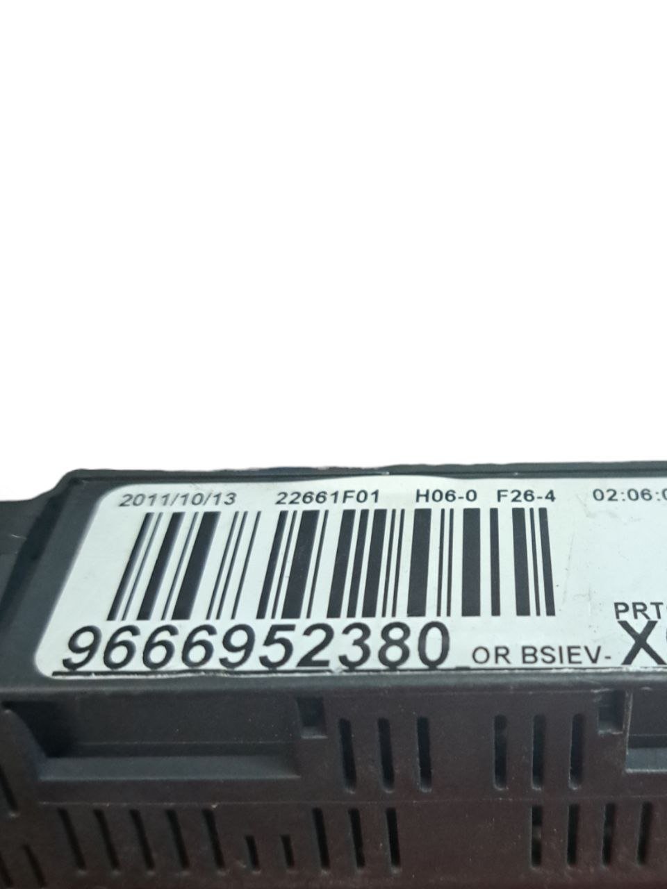 Centralina Body Computer Citroen C3 Picasso 1.6 Diesel (2009 - 2017) COD:9666952380 - F&P CRASH SRLS - Ricambi Usati